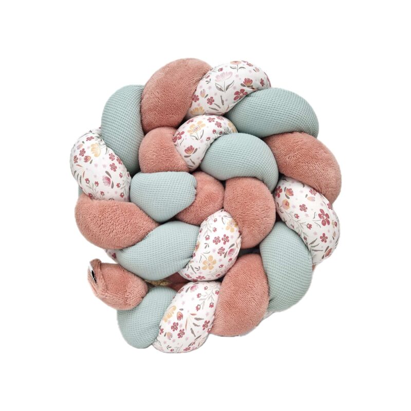 Tresse de lit – Bonbon acidulé – Tour de lit tressé