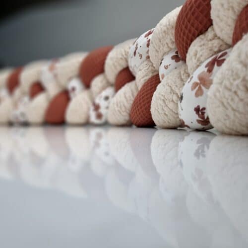 Tresse de lit terracotta