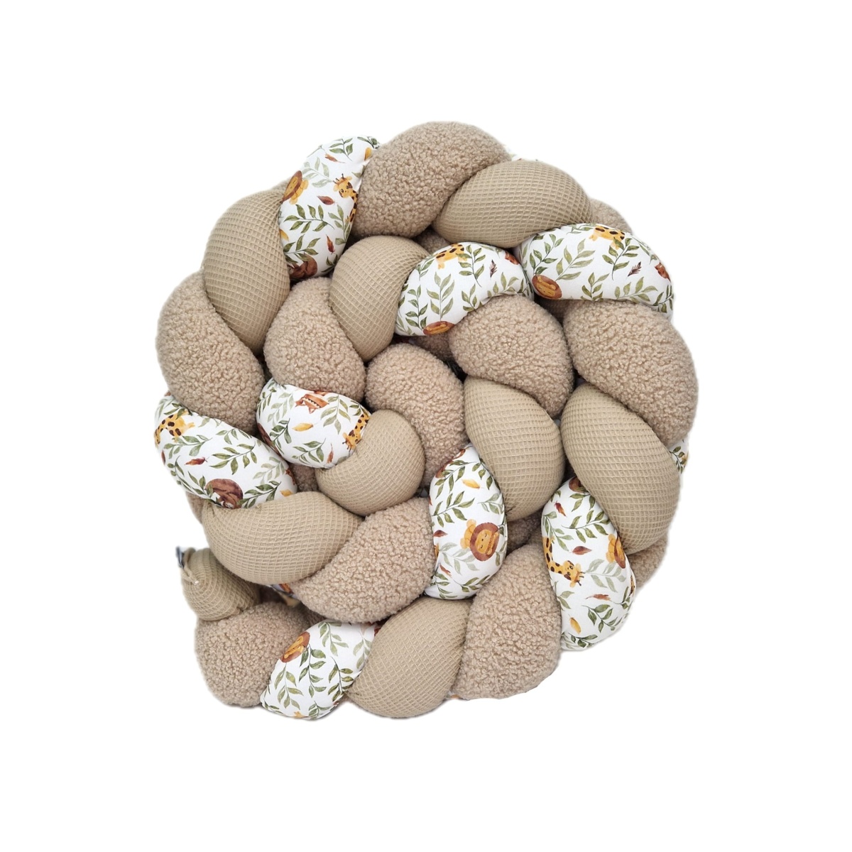 Tresse de lit – Safari ourson – Tour de lit tressé