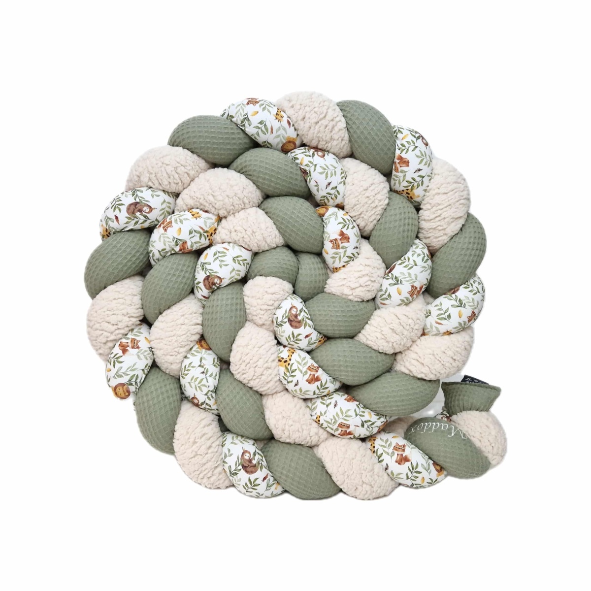 Tresse de lit – Sherpa et safari – Tour de lit tressé