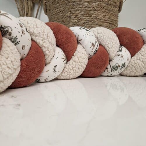 Tresse de lit terracotta