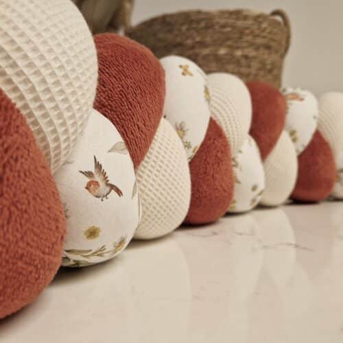tresse de lit terracotta