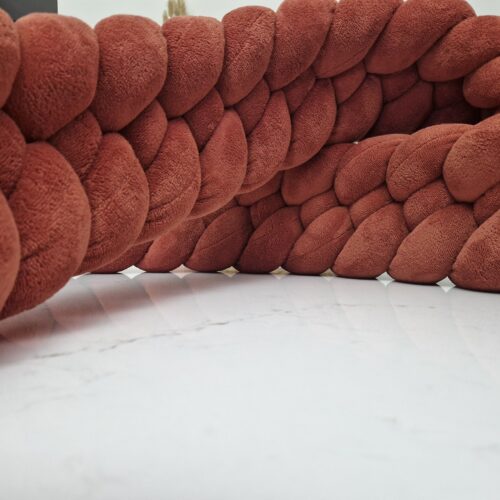 Tresse de lit terracotta