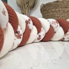 tresse de lit terracotta