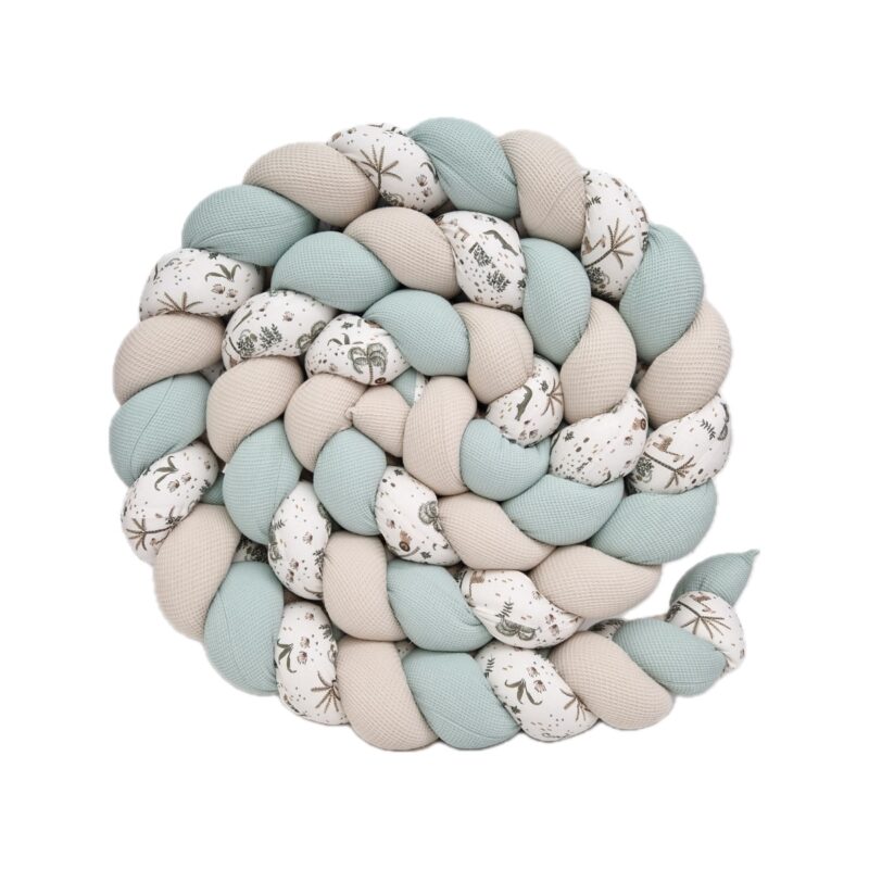 Tresse de lit – Jungle – Tour de lit tressé