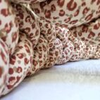 Tour de lit leopard