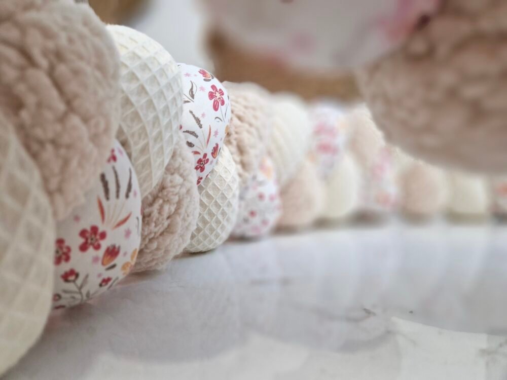 Tresse de lit fleurie