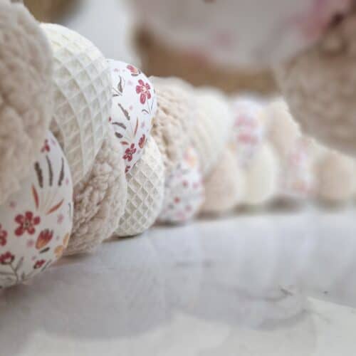 Tresse de lit fleurie