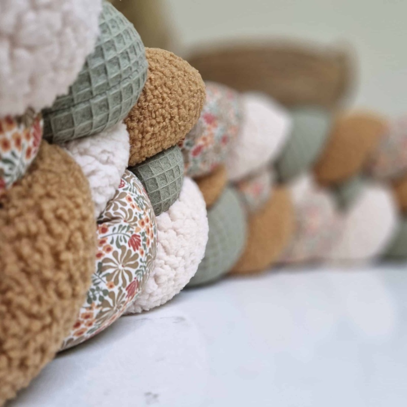 Tresse de lit – Amazonienne – Tour de lit tressé 4 brins