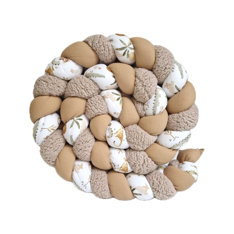Tresse de lit – Brousse et désert – Tour de lit bébé tresse