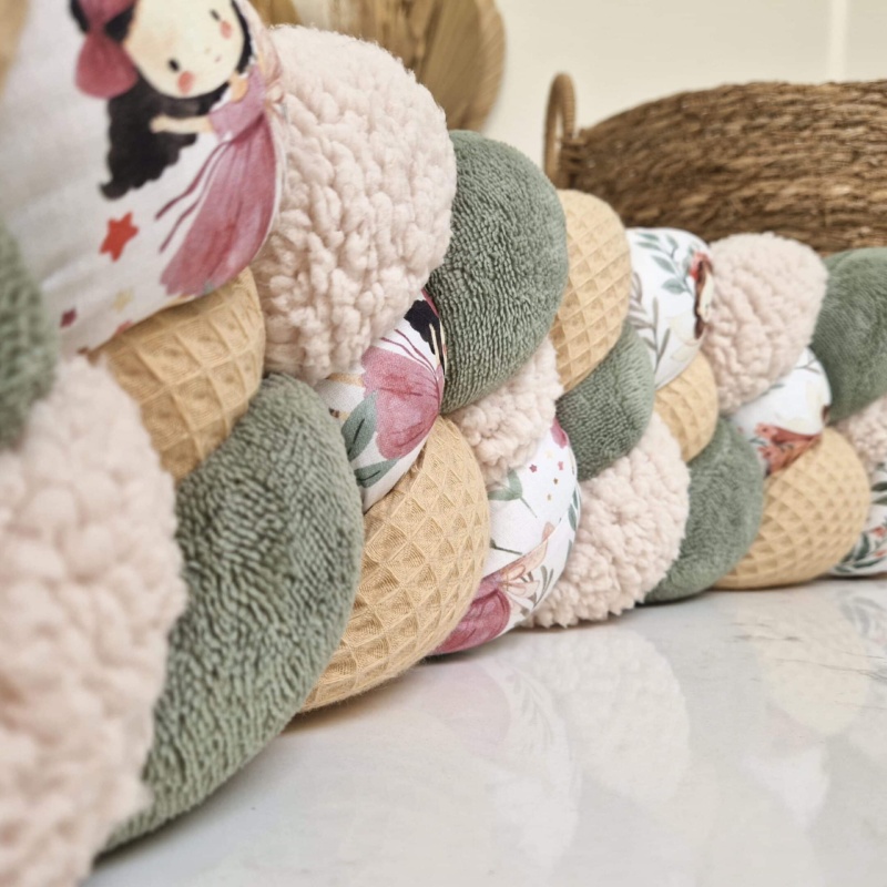 Tresse de lit 4 brins – Romarin et Clochette – Tresse de lit premium