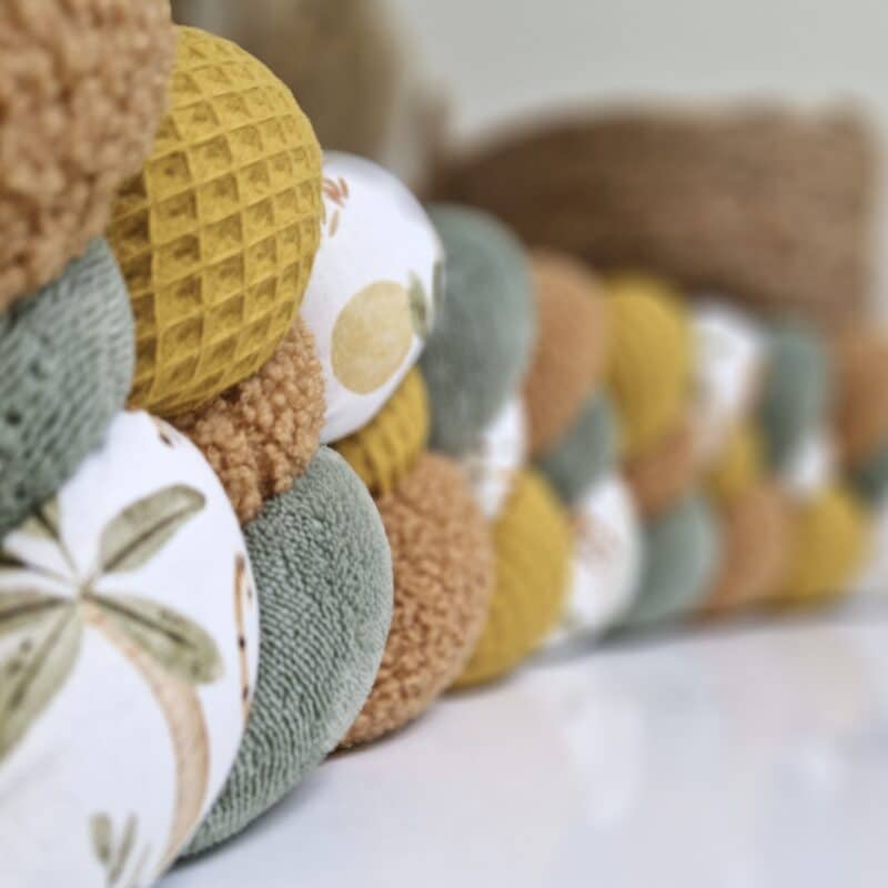 Tresse de lit 4 brins – Romarin et brousse – Tour de lit tressé