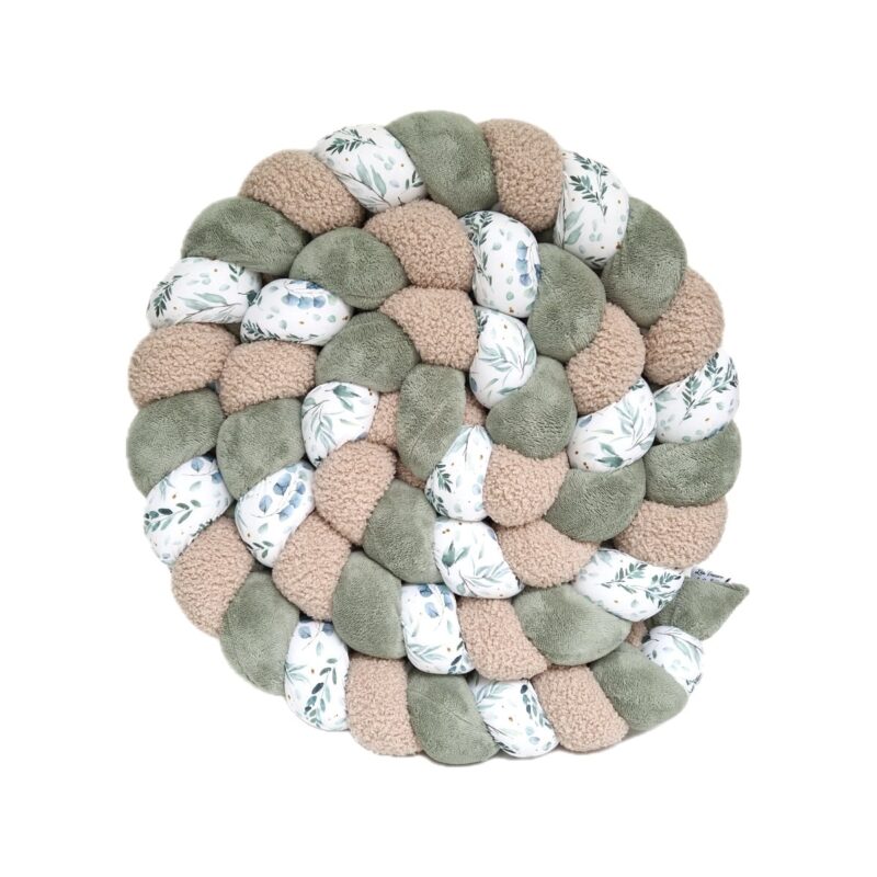 Tresse de lit – Florence et teddy – tour de lit tressé