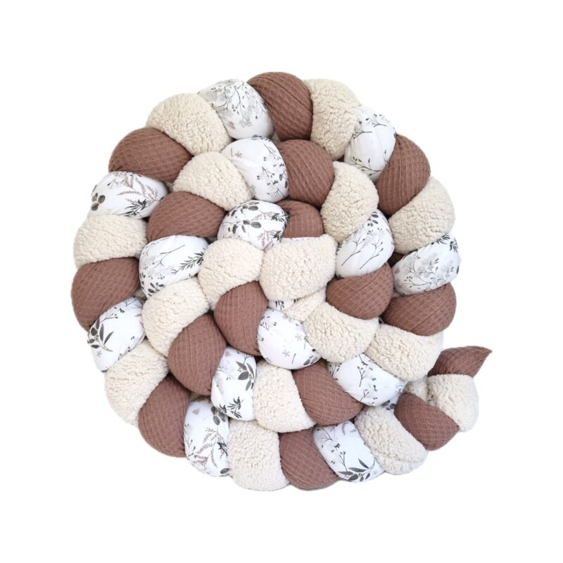 Tresse de lit – Summer et sherpa – Tour de lit bébé tresse