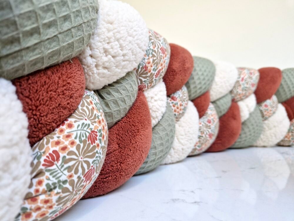 Tresse bébé terracotta