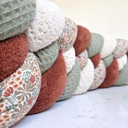 Tresse bébé terracotta