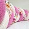Tresse bébé rose vif