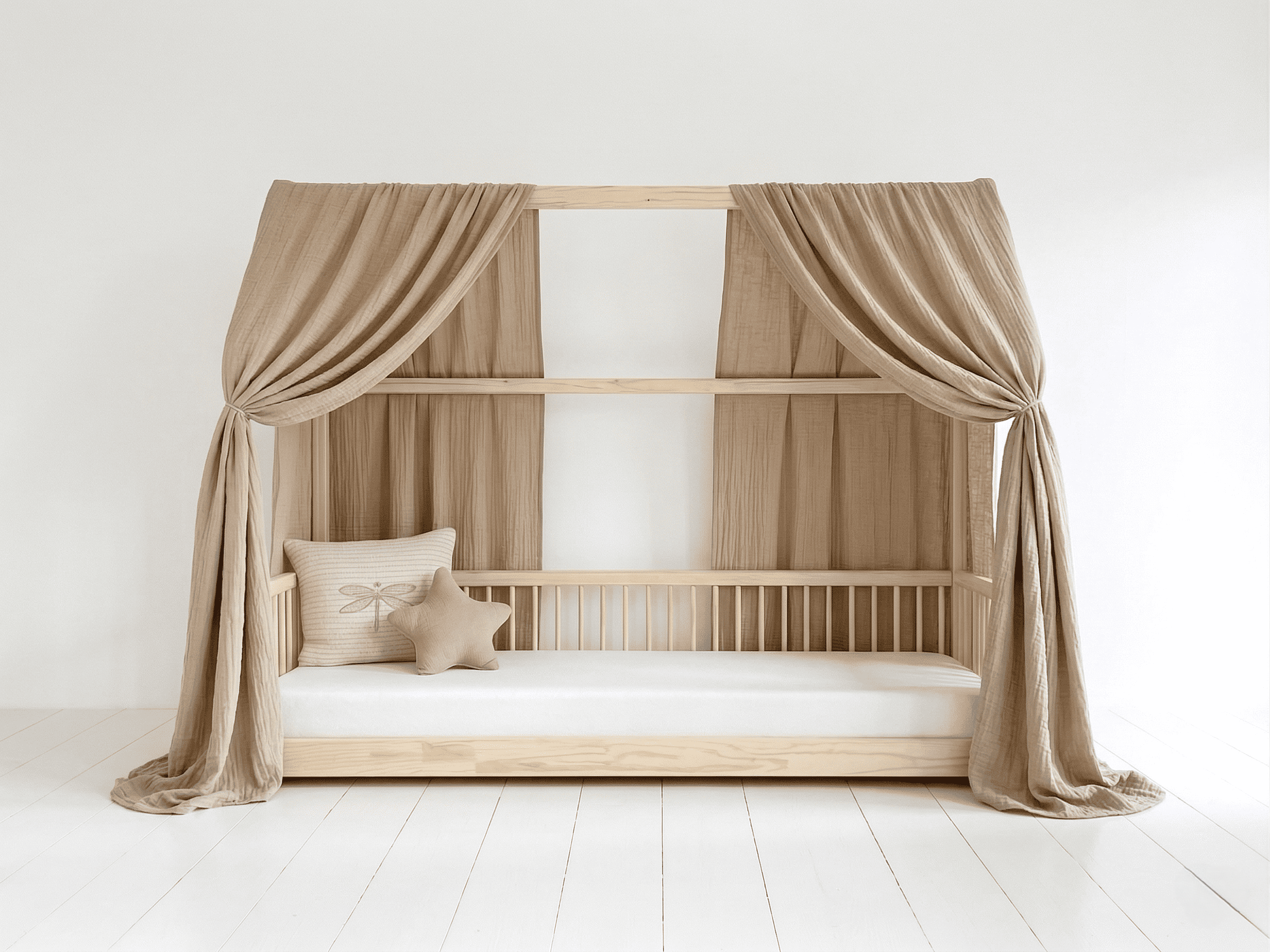 Ciel de lit cabane type A