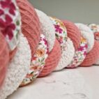 Tresse tour de lit fleuri