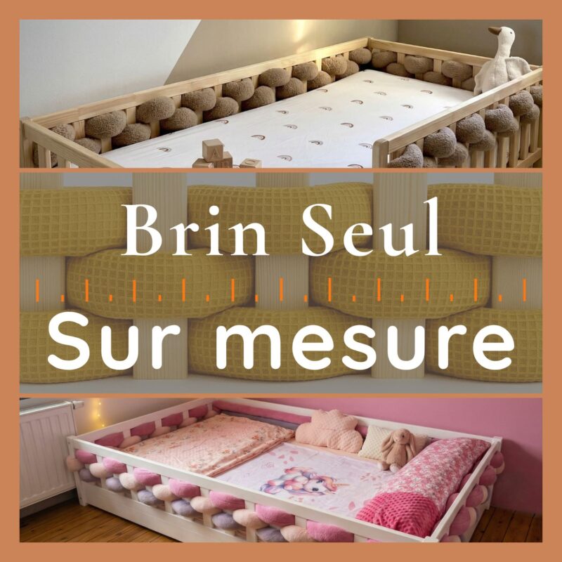 Brins à tresser – Boudin seul – Tresse de lit modulable