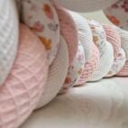 contour de lit tresse fleuri