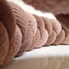 Tresse tour de lit rose