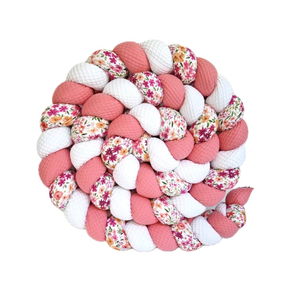 Tresse de lit corail