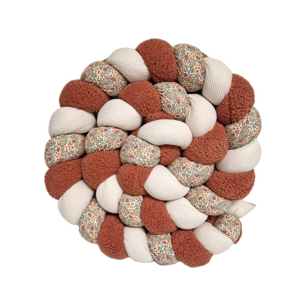 Tresse de lit terracotta