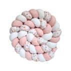 Tresse de lit rose
