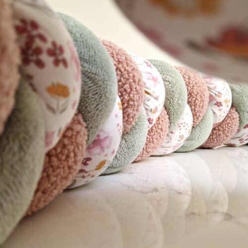 Contour de lit tresse mille fleurs