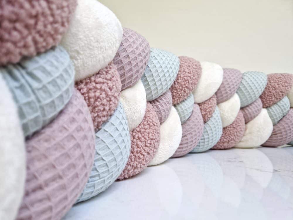 Contour de lit tresse 5 brins