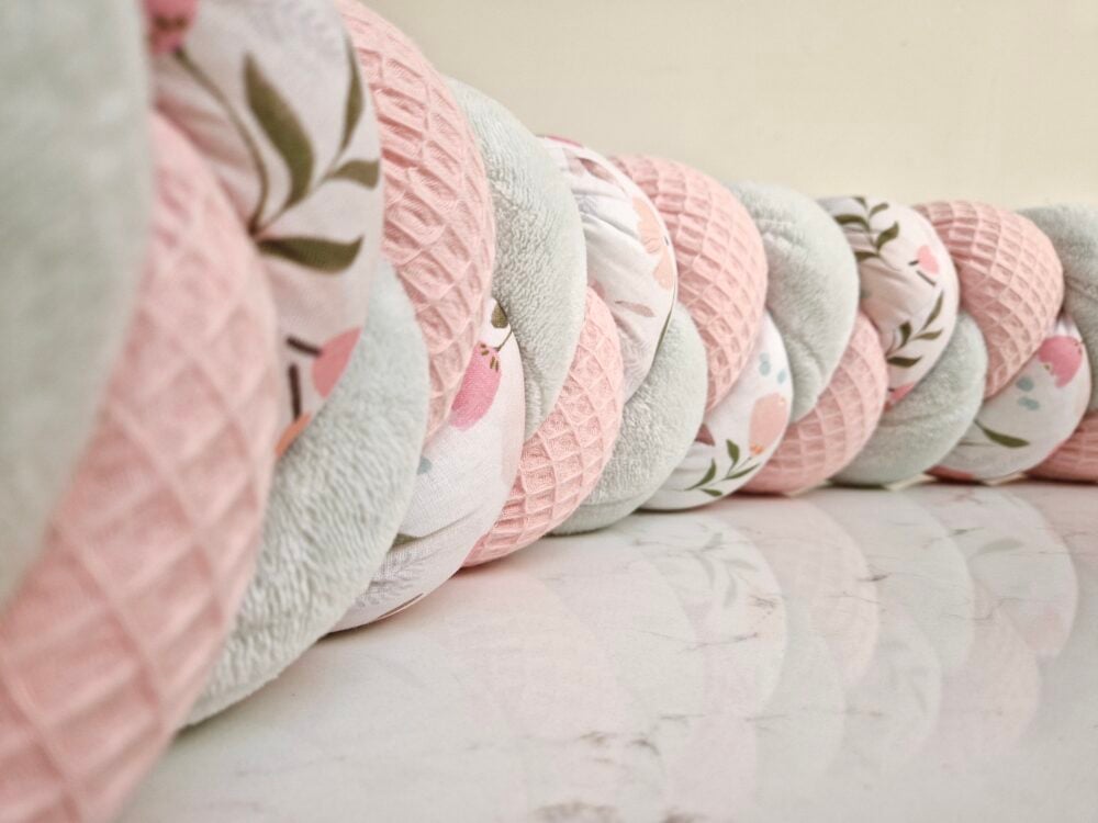 tour de lit tressé doudou