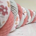 Tresse de lit corail