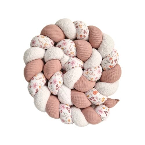 Tresse de lit rose