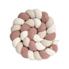 Tresse de lit beige