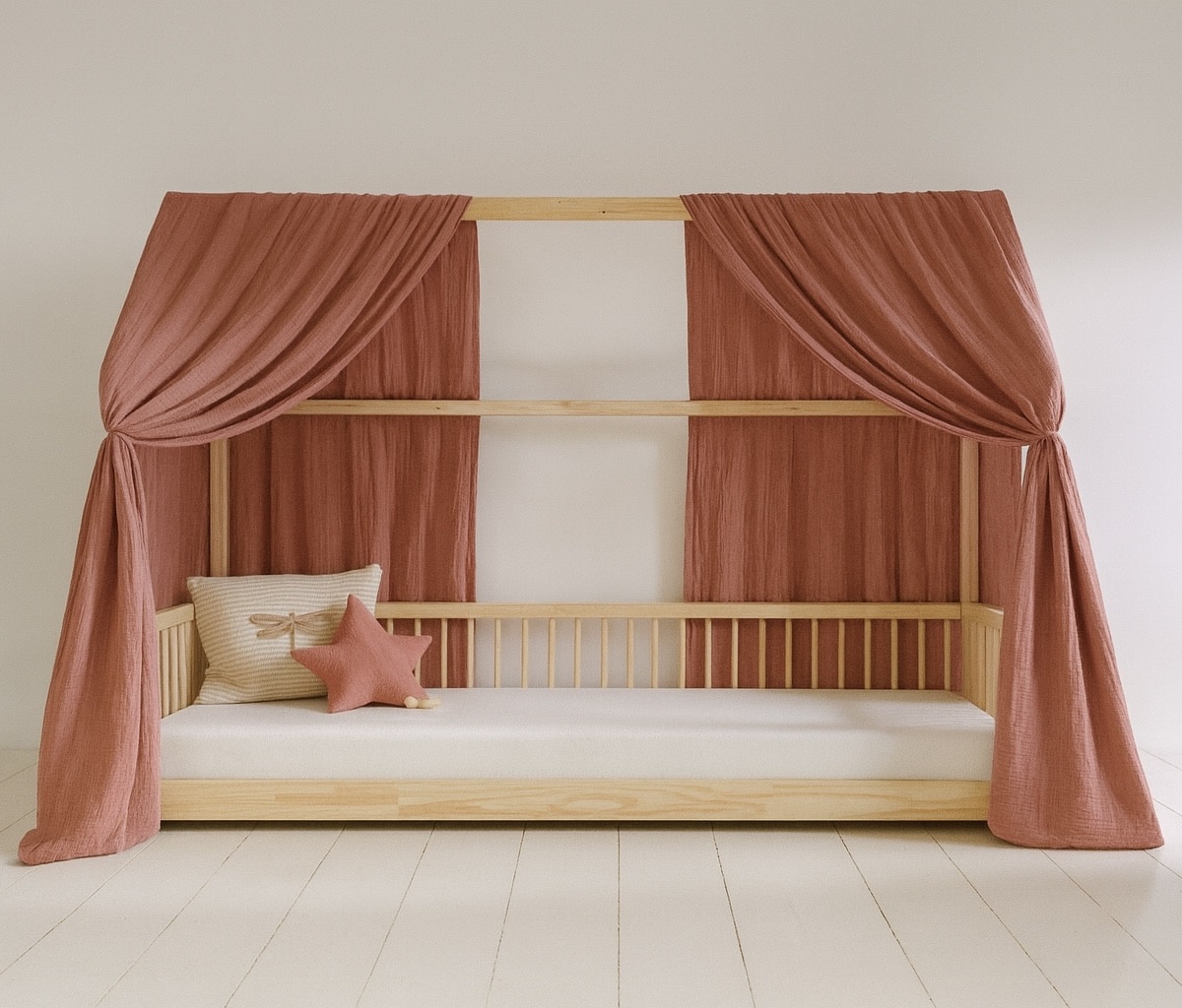 Ciel de lit cabane – Marsala