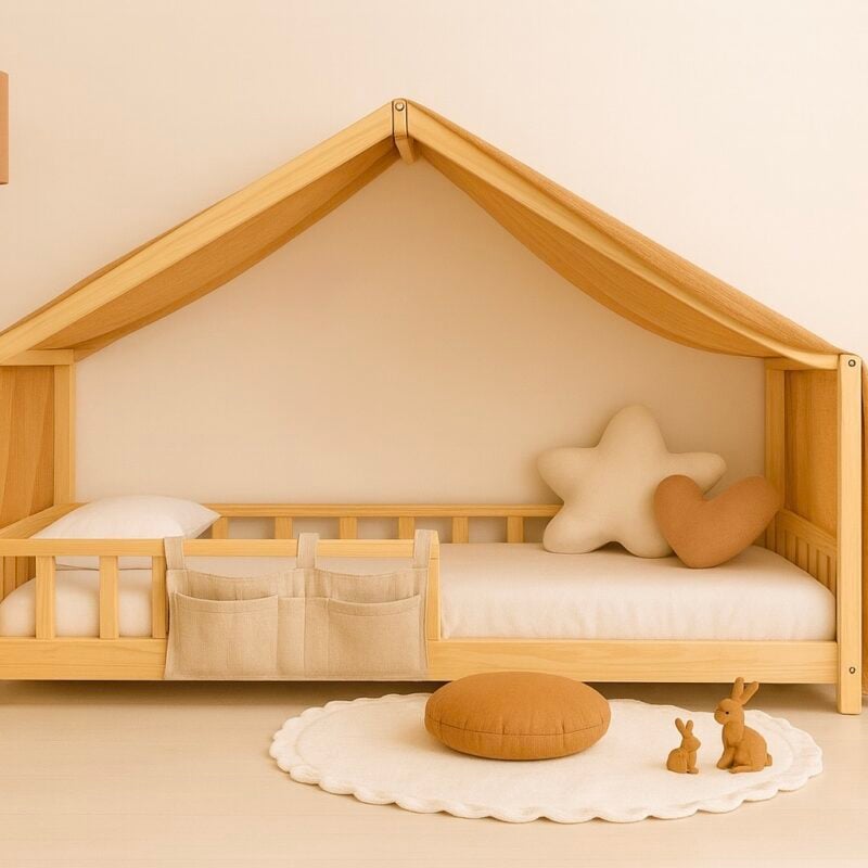 Toile de lit cabane – désert