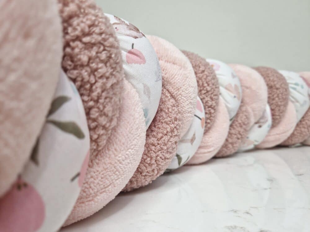 Tresse_tour_de_lit_0714 Tour de lit tressé rose doudou