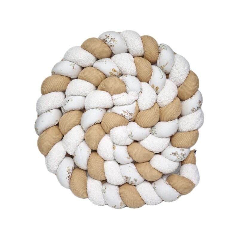 Tour de lit tressé – Désert et baobab – Tresse de lit