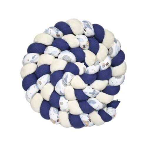 Tresse de lit indigo