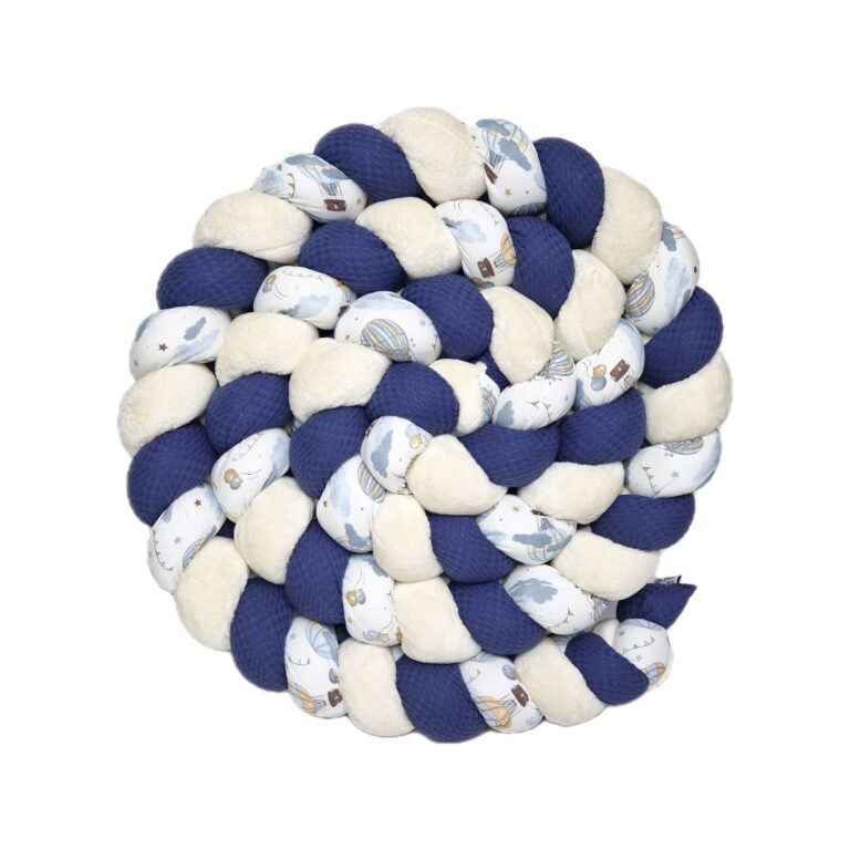 Tresse de lit indigo