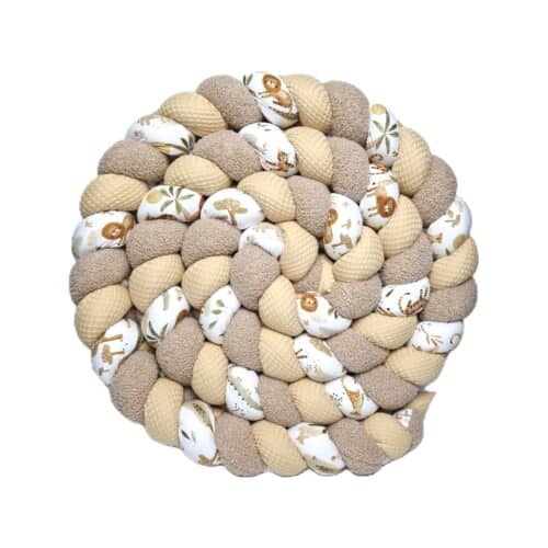 Tresse de lit thème jungle