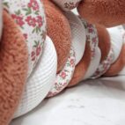 Tresse de lit fleurie