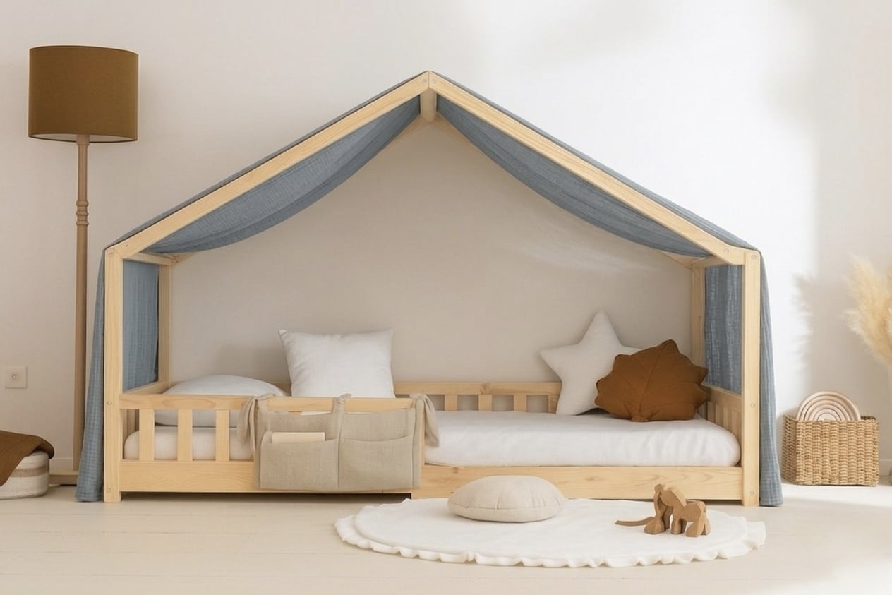 Ciel de lit cabane type B