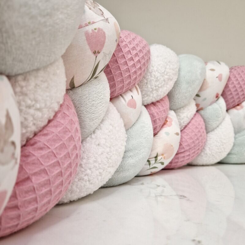 Tresse de lit 4 brins – Birdy et dragée – Tresse de lit cabane