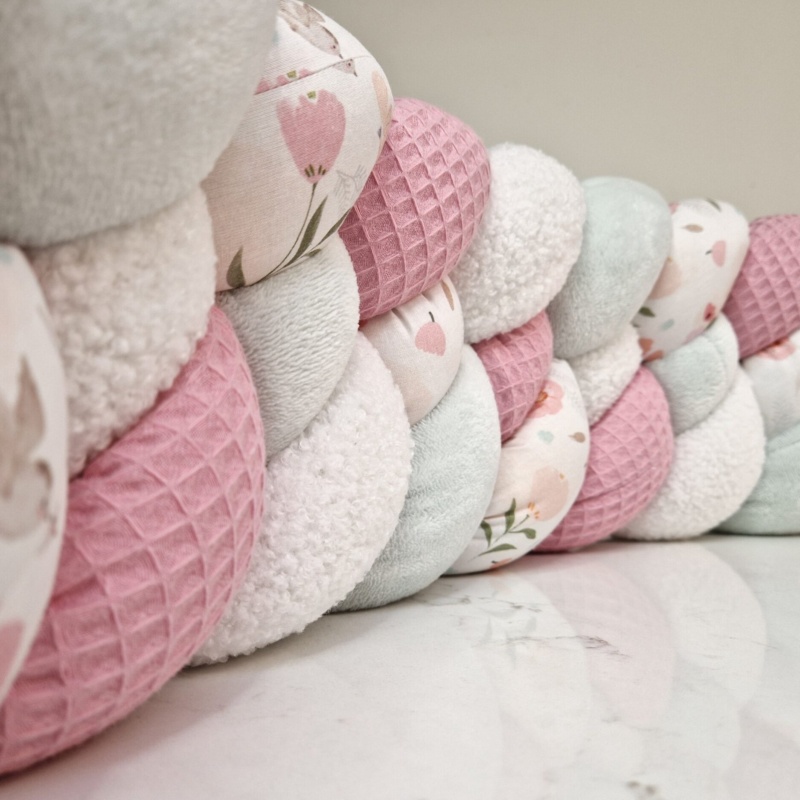 Tresse de lit 4 brins – Birdy et dragée – Tresse de lit cabane