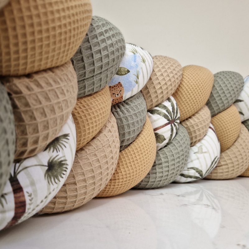 Tresse de lit – Camouflage 4 brins – Tour de lit bébé 4 brins