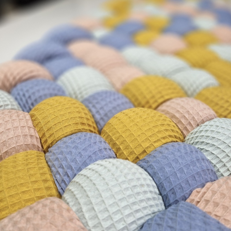 Tapis tressé 90&rsquo;s – Plusieurs tailles – Matelas tressé