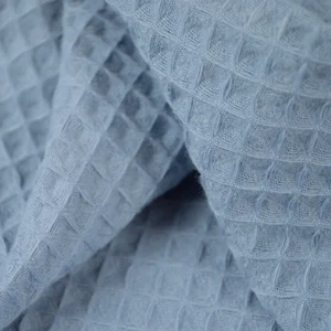 Nid d'abeille — Bleu Baltique